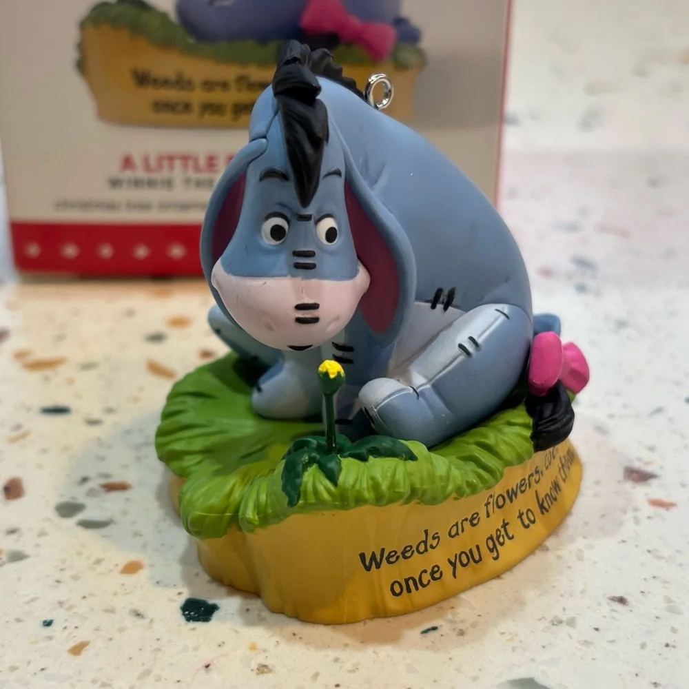 Hallmark Keepsake 2015 Eeyore Ornament – “A Little‎ Perspective” Winnie the Pooh